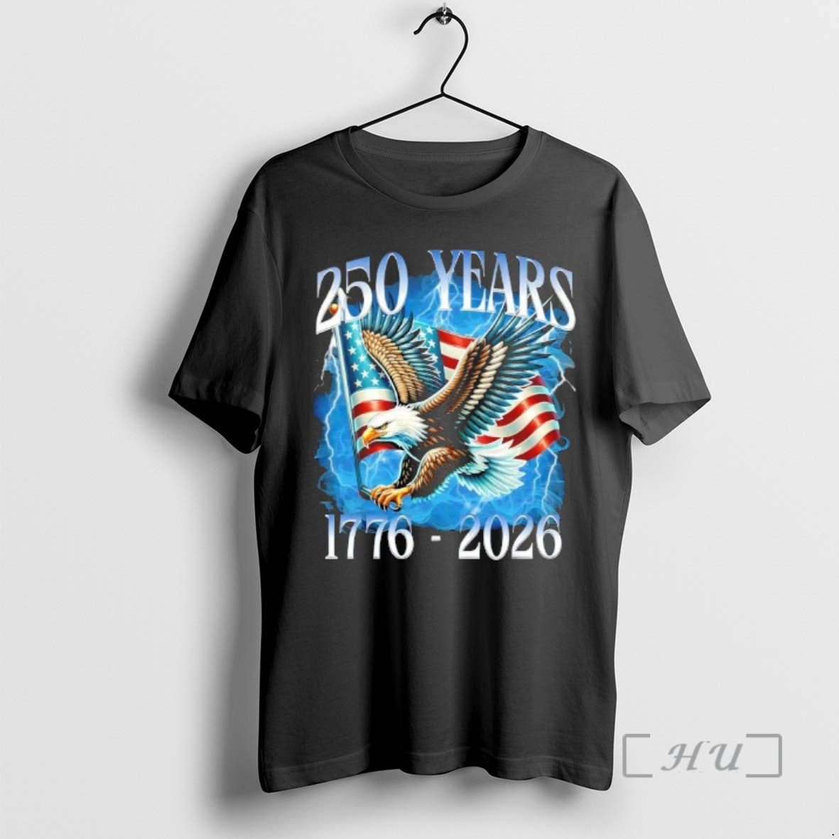 Officials 250 Years 1776 2026 Eagle And Lightning American Flag T-Shirts, Hoodie, Sweatshirt | PopFlextees.com