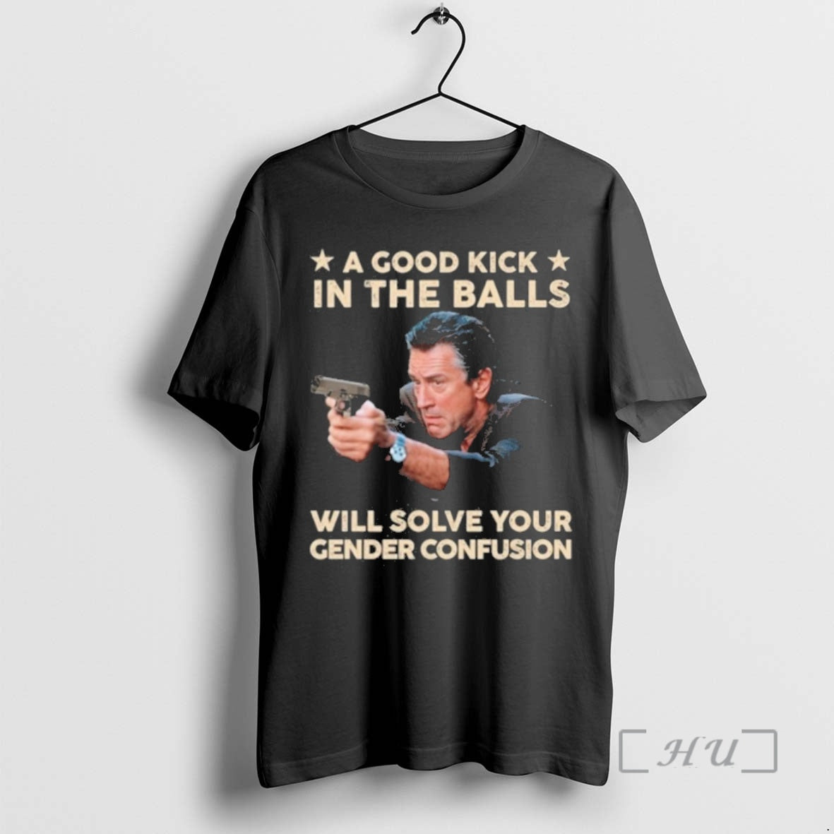 Officials A Good Kick In The Balls Will Solve Your Gender Confusion Premium T Shirts Hoodie, Sweatshirt | PopFlextees.com