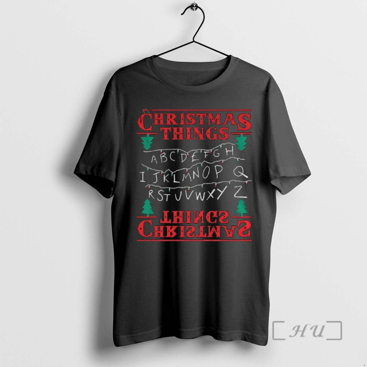 Officials Abcdefghij Christmas Things Upside Down Alphabet Merry Xmas T-Shirts, Hoodie, Sweatshirt | PopFlextees.com