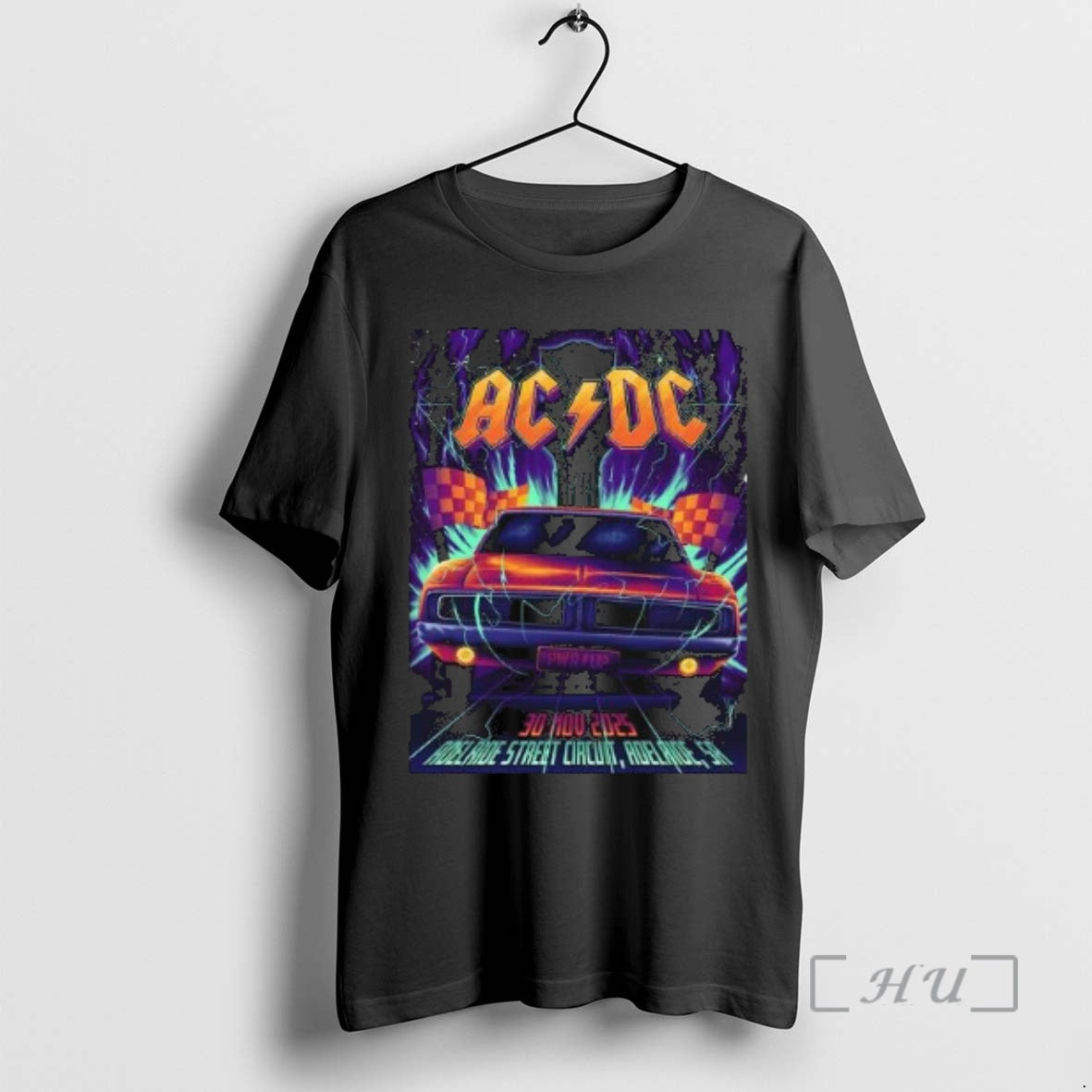 Officials Acdc Adelaide Pwr Up Tour 2025 In South Australia At Adelaide Street Circuit On T-Shirts, Hoodie, Sweatshirt