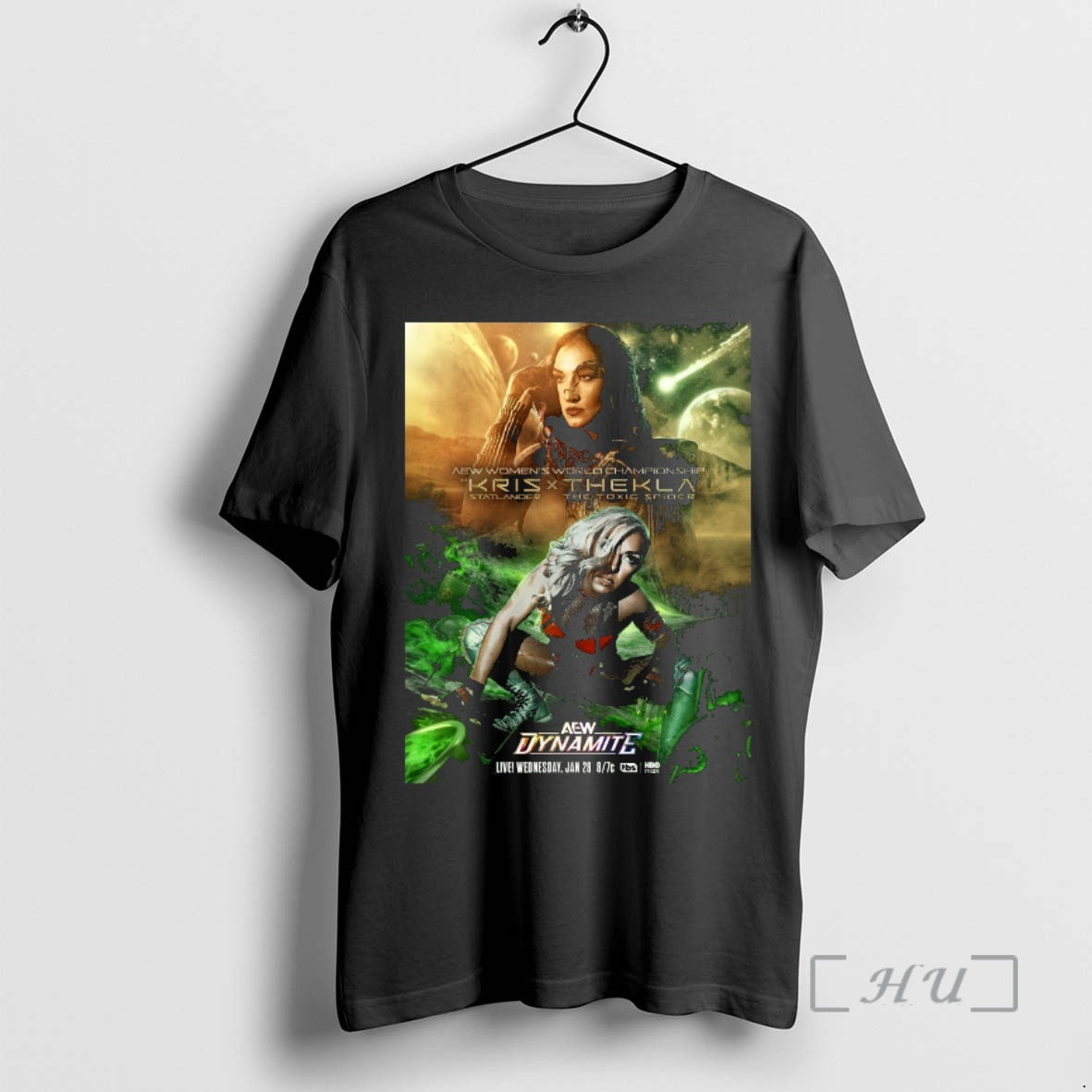 Officials Aew Dynamite Aew Womens World Championship Kris X Thekla January 28 2026 Premium T-Shirts, Hoodie, Sweatshirt