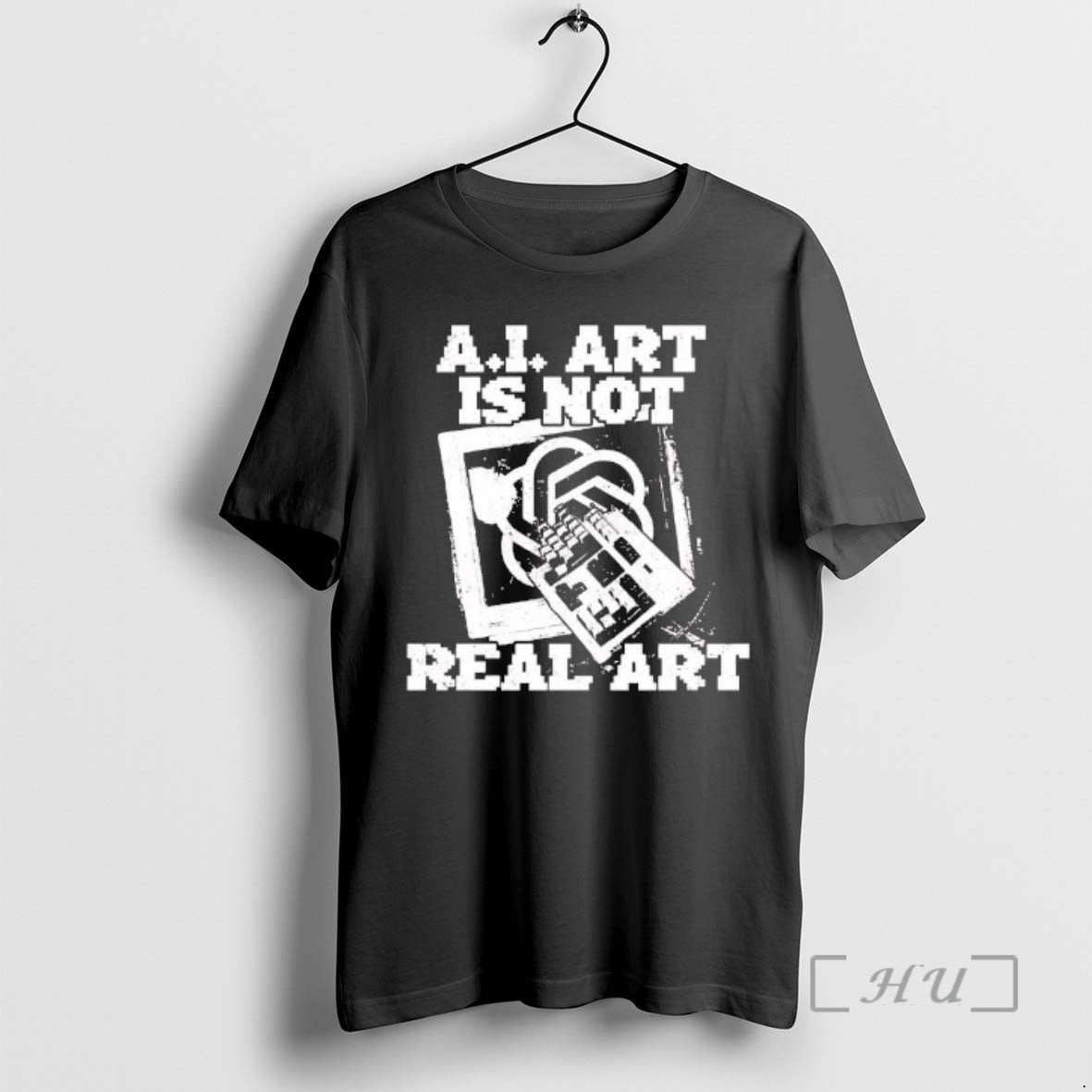 Officials Ai Art Is Not Real Art T-Shirts, Hoodie, Sweatshirt | PopFlextees.com