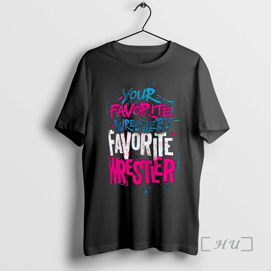 Officials Aj Lee Your Favourite Wrestlers Favourite Wrestler T-Shirts, Hoodie, Sweatshirt | PopFlextees.com