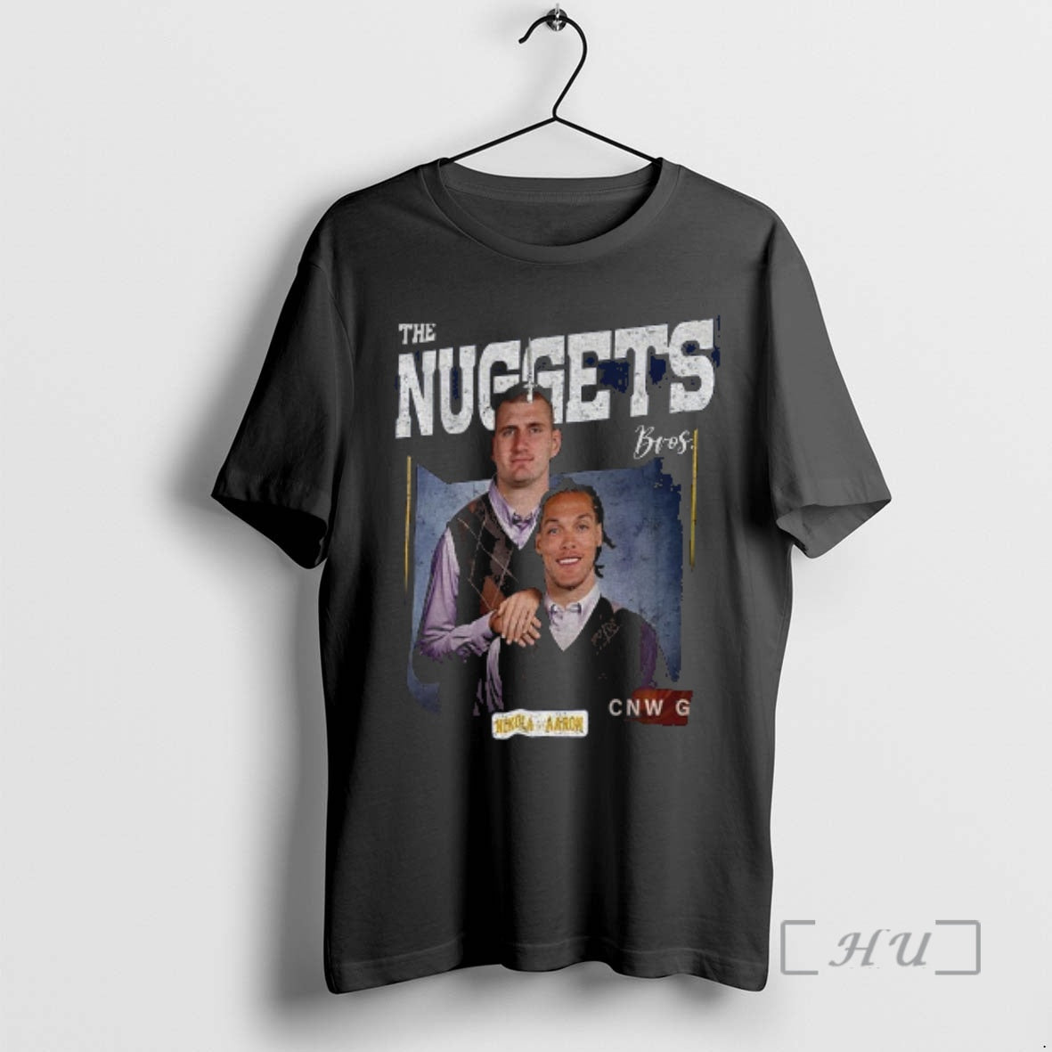 Officials Aaron Gordon Nikola Jokic Denver Basketball Nuggets Bros T-Shirts, Hoodie, Sweatshirt | PopFlextees.com