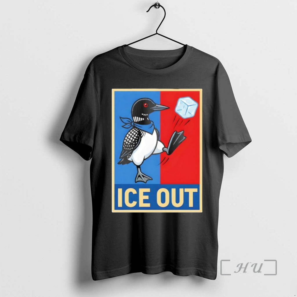 Officials Abolish Ice Loon No Ice Please Stupid Canadian Wolf Bird Hope Premium T Shirts Hoodie, Sweatshirt | PopFlextees.com
