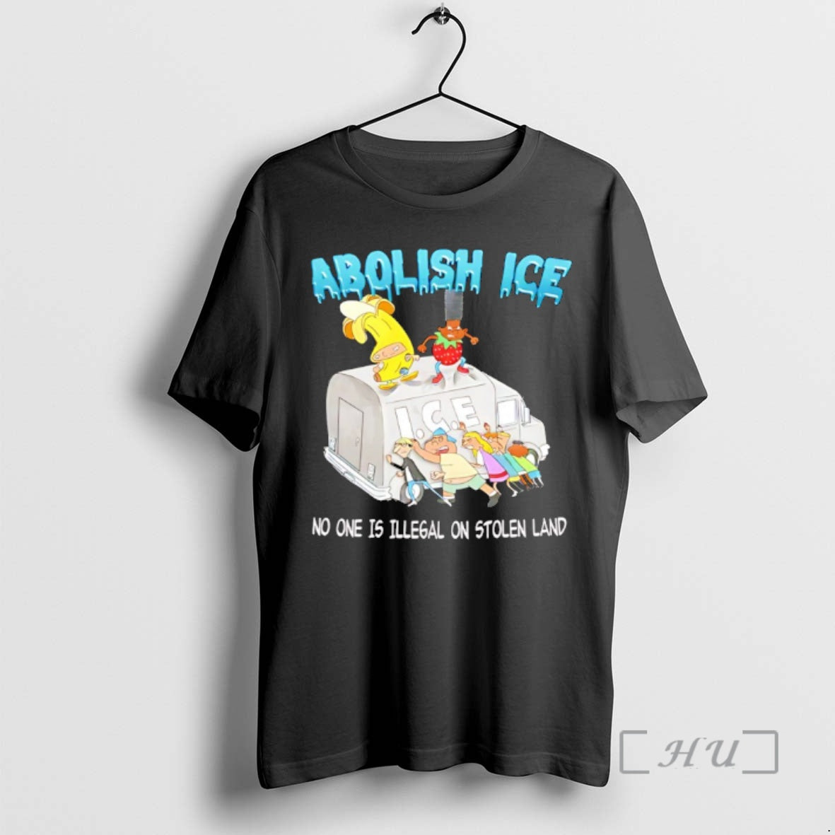 Officials Abolish Ice No One Is Illegal On Stolen Land T-Shirts, Hoodie, Sweatshirt | PopFlextees.com