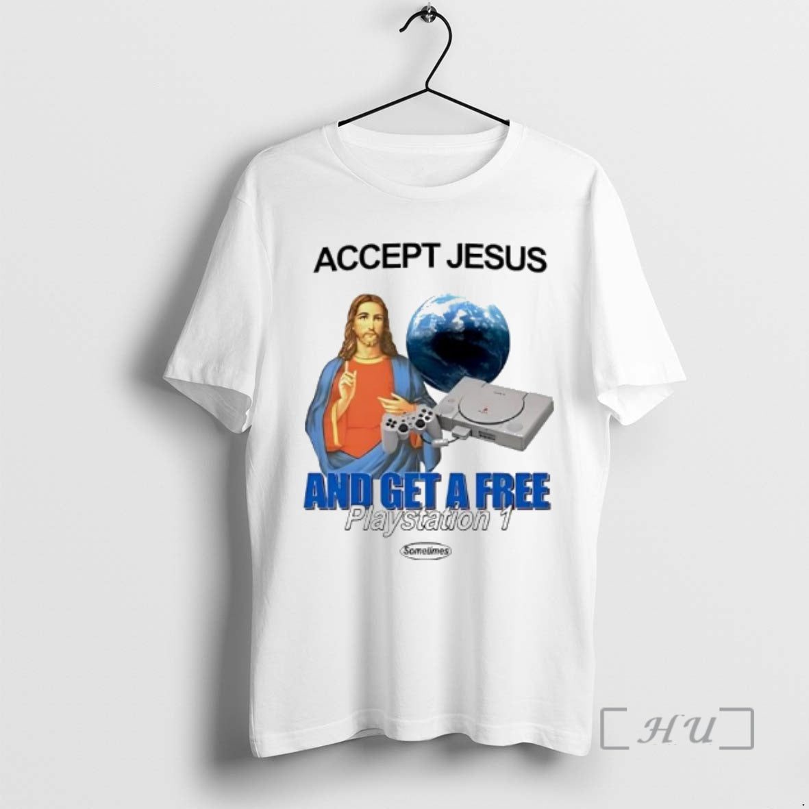 Officials Accept Jesus And Get A Free Playstation 1 T-Shirts, Hoodie, Sweatshirt | PopFlextees.com