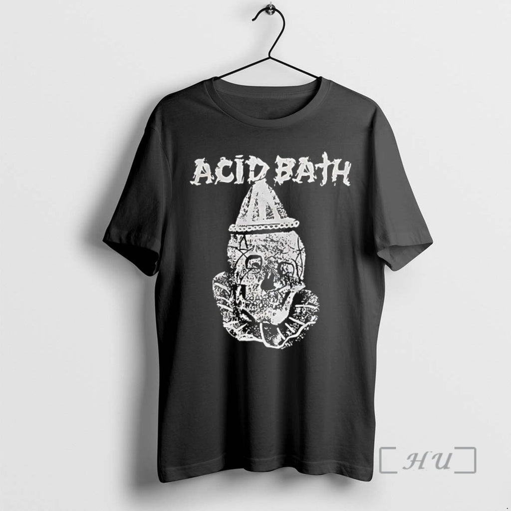 Officials Acid Bath Clown Skull Logo Retro T-Shirts, Hoodie, Sweatshirt | PopFlextees.com