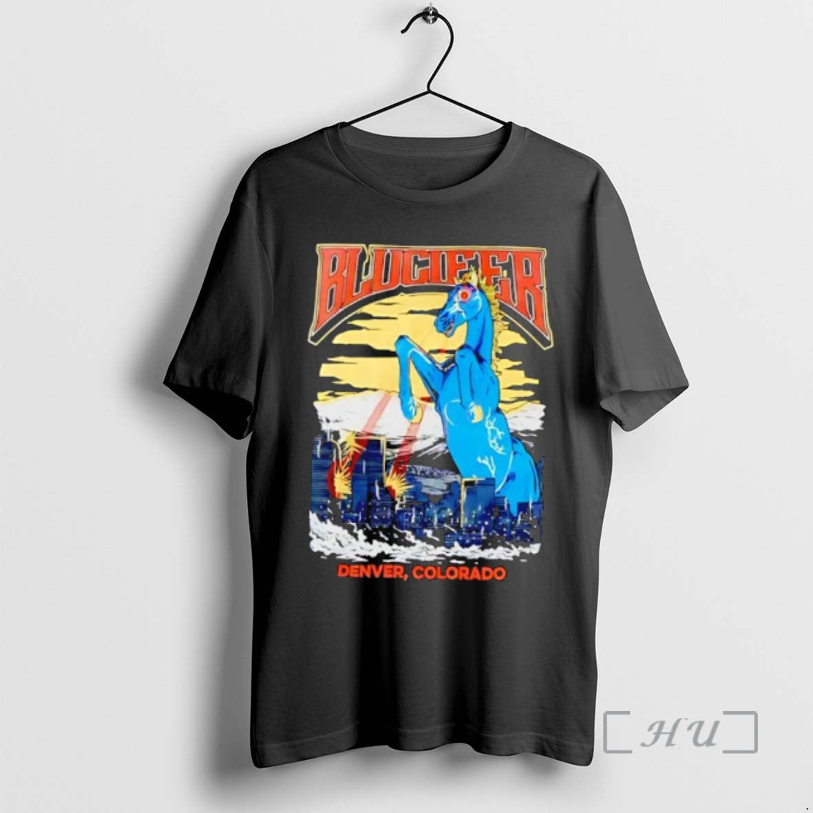Officials Airport Blucifer Denver Colorado Vintage T-Shirts, Hoodie, Sweatshirt | PopFlextees.com