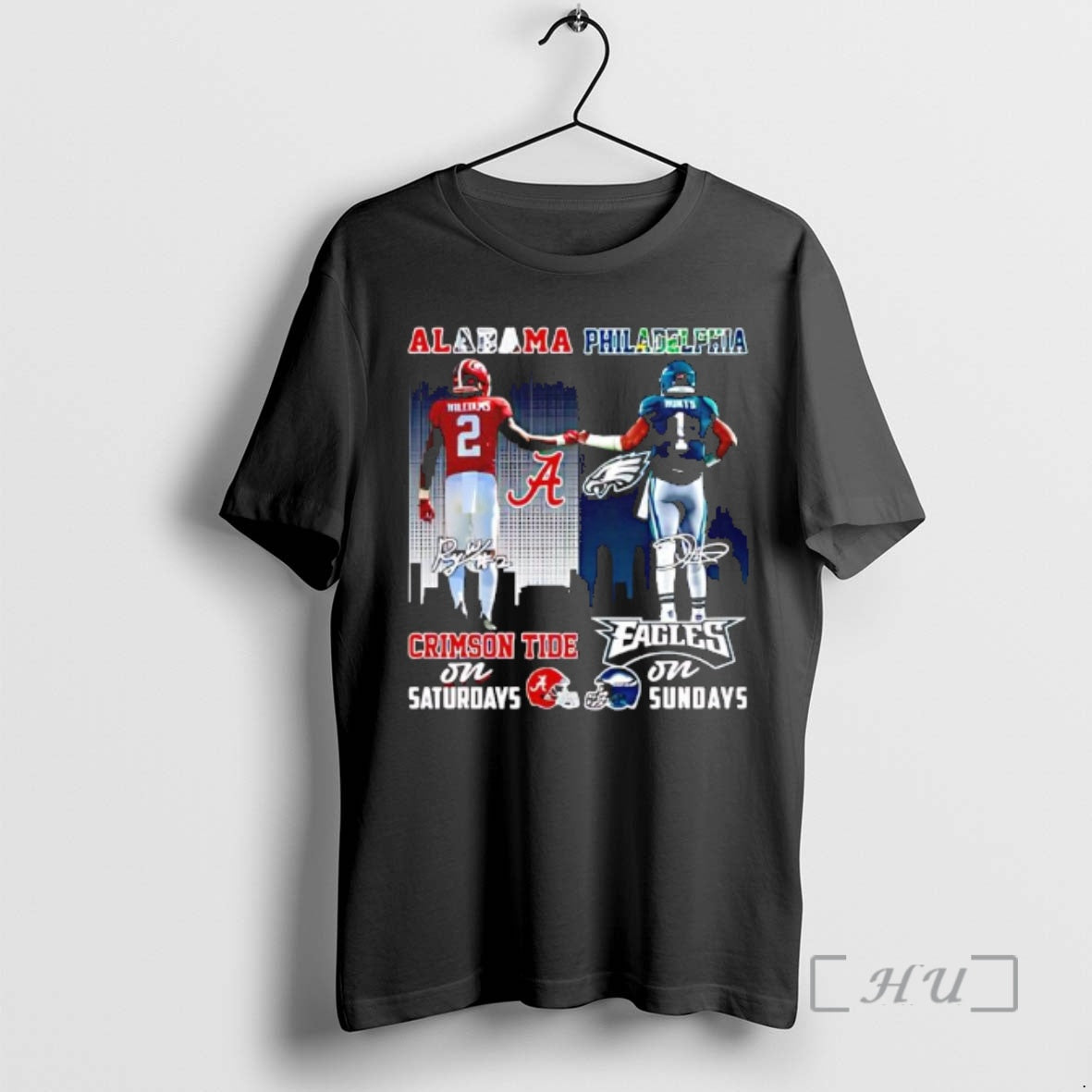 Officials Alabama Philadelphia Players First Bump Signature T-Shirts, Hoodie, Sweatshirt | PopFlextees.com