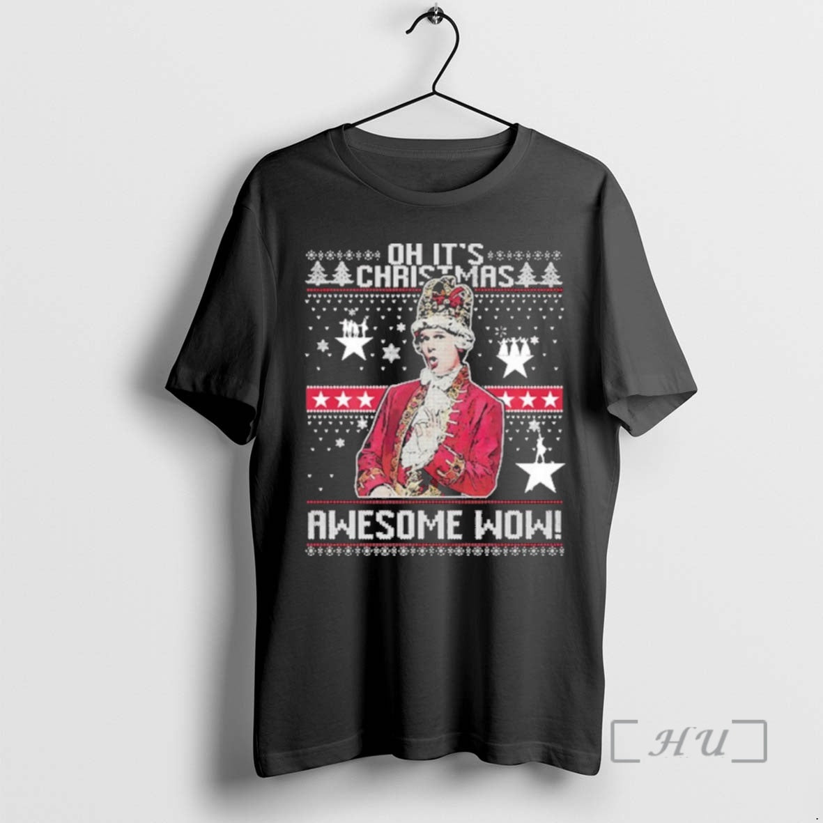 Officials Alexander Hamilton Oh Its Christmas Awesome Wow T-Shirts, Hoodie, Sweatshirt | PopFlextees.com