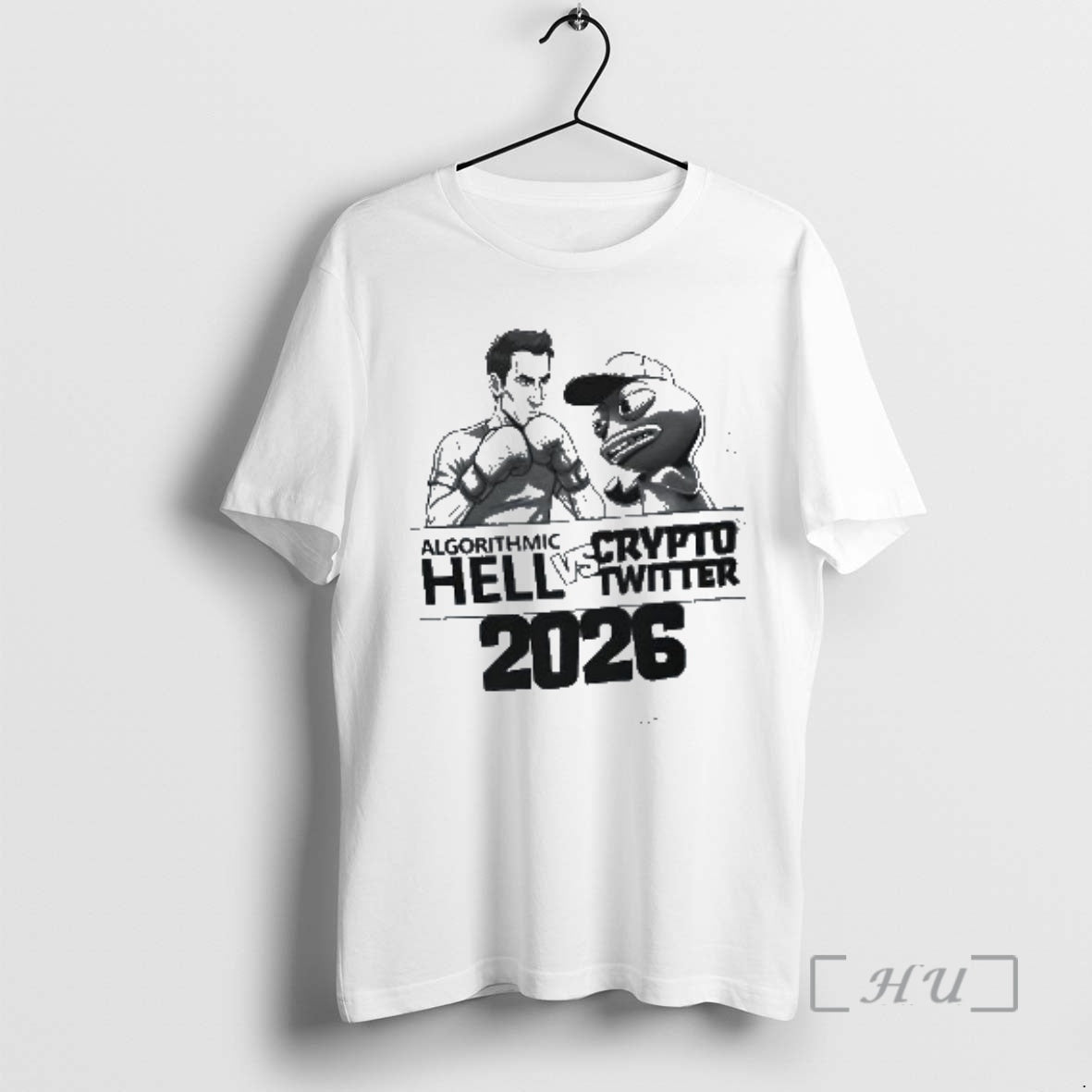Officials Algorithmic Hell Vs Crypto Twitter 2026 T-Shirts, Hoodie, Sweatshirt | PopFlextees.com
