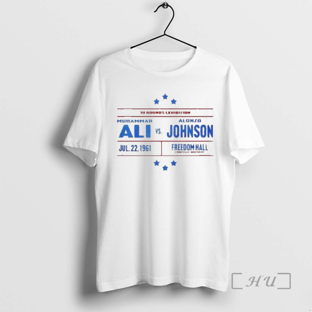 Officials Ali Vs Johnson 22 1961 Freedom Hall T-Shirts, Hoodie, Sweatshirt | PopFlextees.com
