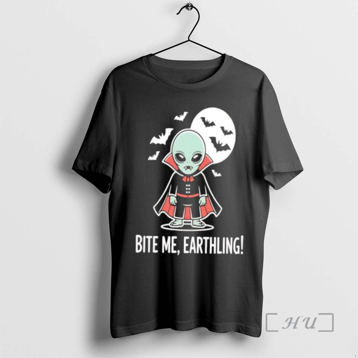 Officials Alien Vampire Vibes Bite Me Earthling T-Shirts, Hoodie, Sweatshirt | PopFlextees.com