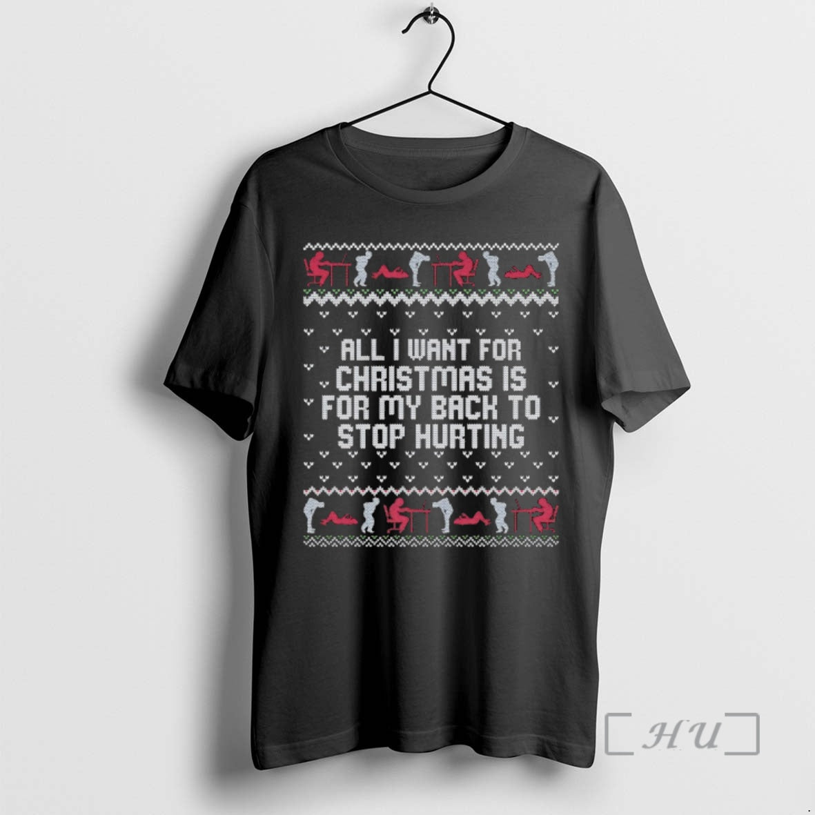 Officials All I Want For Christmas Is For My Back To Stop Hurting Childhood Memory T-Shirts, Hoodie, Sweatshirt