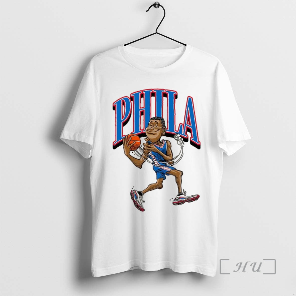 Officials Allen Iverson Philadelphia 76ers Basketball Phila Caricature T-Shirts, Hoodie, Sweatshirt | PopFlextees.com