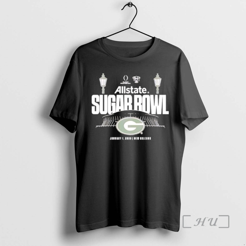 Officials Allstate Sugar Bowl Georgia Bulldogs Playoff Quarterfinal 2026 T-Shirts, Hoodie, Sweatshirt | PopFlextees.com