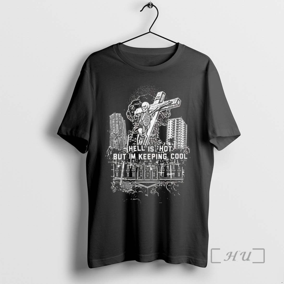 Officials American Nightmare Hell Is Hot But Im Keeping Cool T-Shirts, Hoodie, Sweatshirt | PopFlextees.com