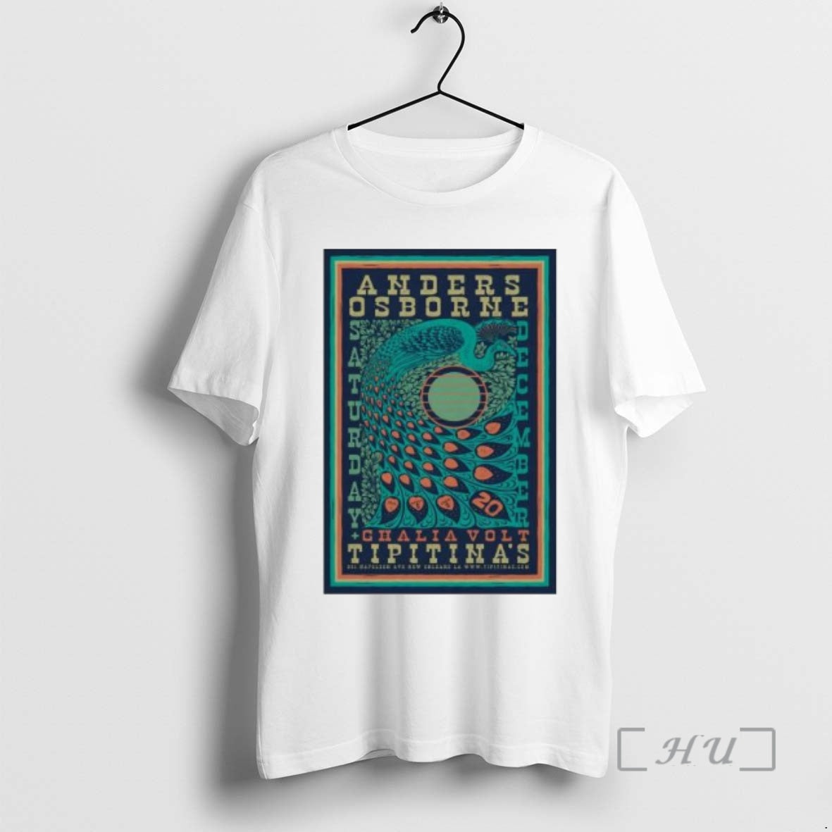 Officials Anders Osborne Event New Orleans On Dec 20 2025 Circle White Premium T Shirts Hoodie, Sweatshirt | PopFlextees.com