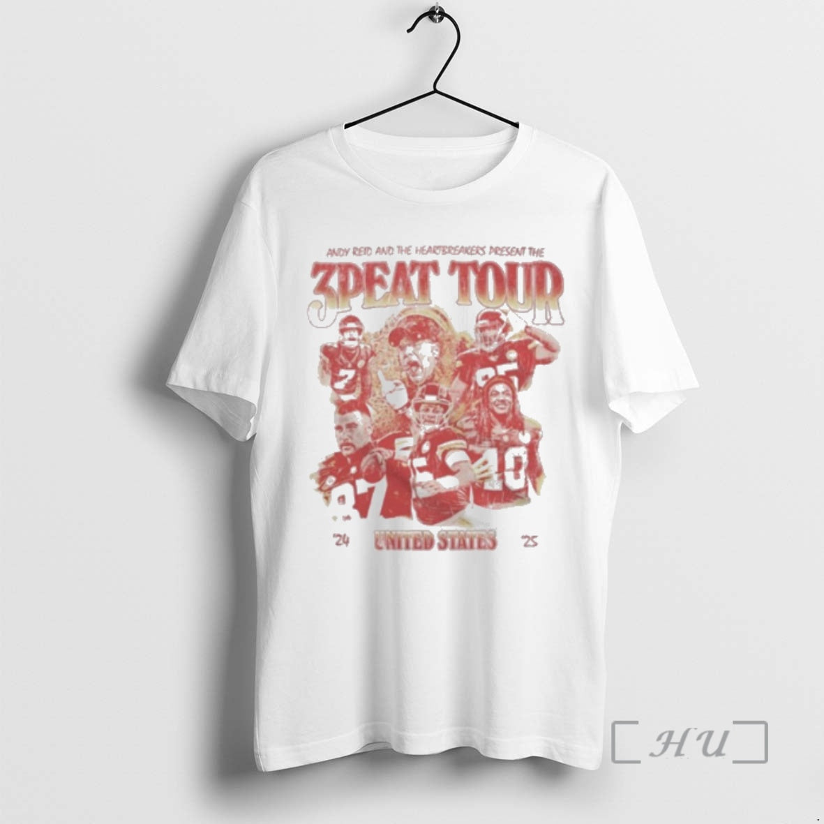 Officials Andy Ried And The Heartbreakers Present The 3peat Tour T-Shirts, Hoodie, Sweatshirt | PopFlextees.com