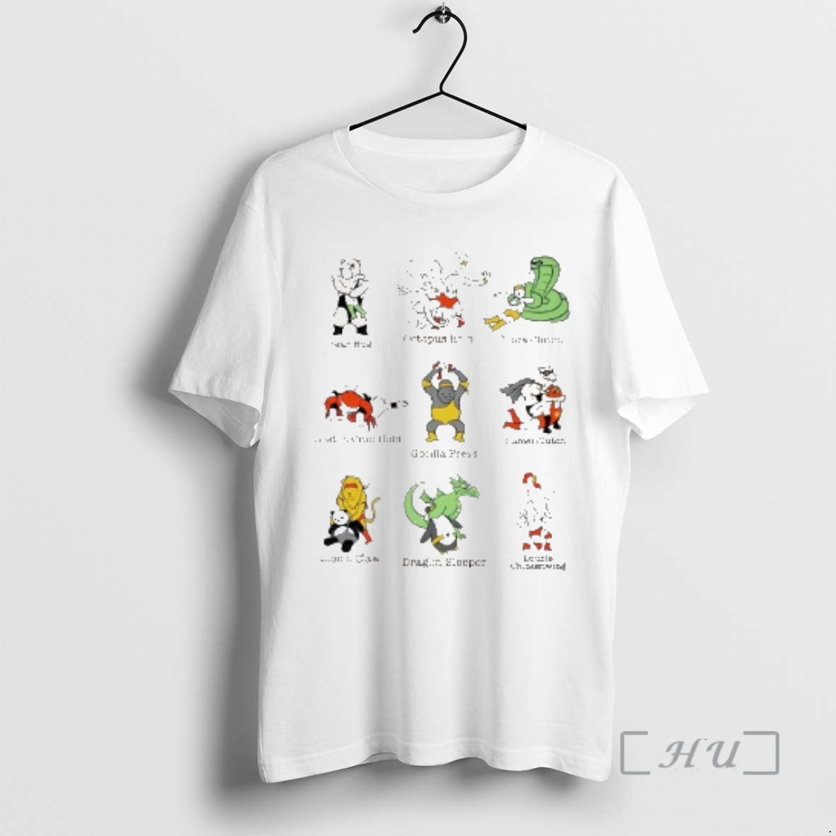 Officials Animals Performing Wrestling Moves Named T-Shirts, Hoodie, Sweatshirt | PopFlextees.com