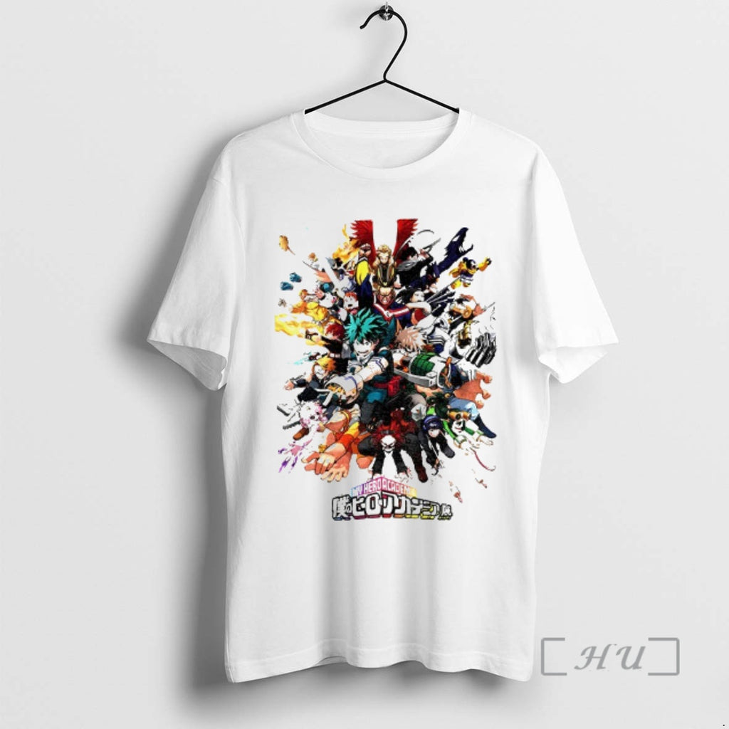 Officials Anime Character Collage Graphic My Hero Academia T-Shirts, Hoodie, Sweatshirt | PopFlextees.com