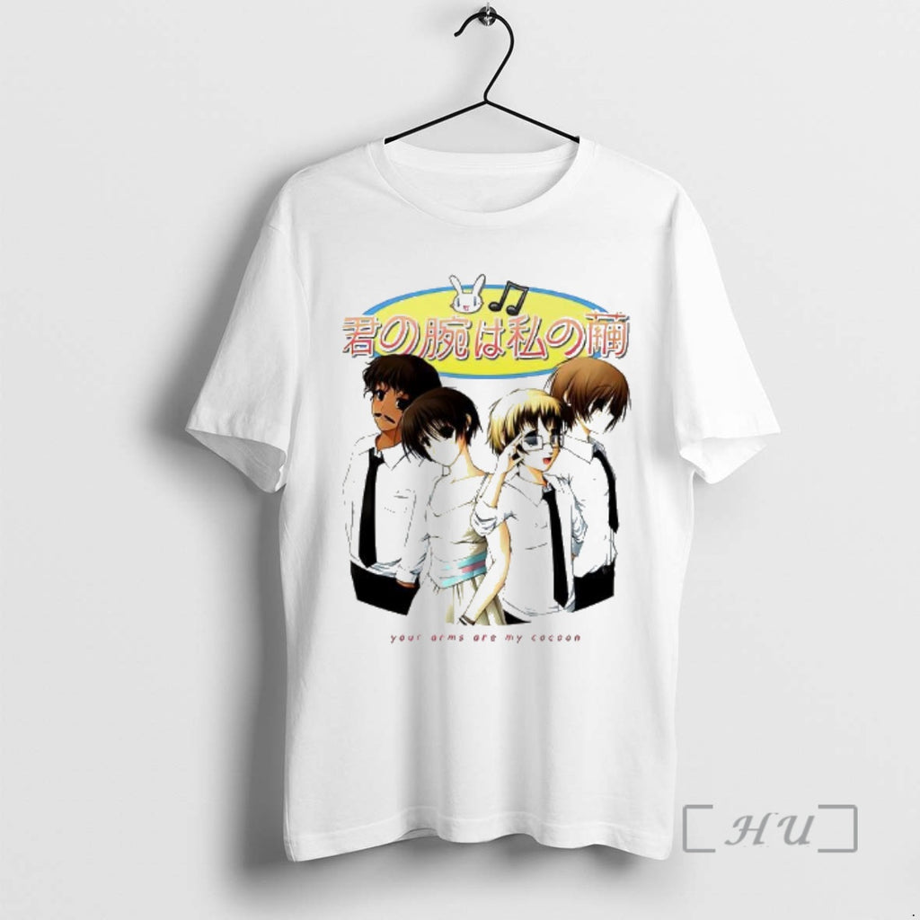 Officials Anime Your Arms Are My Cocoon T-Shirts, Hoodie, Sweatshirt | PopFlextees.com