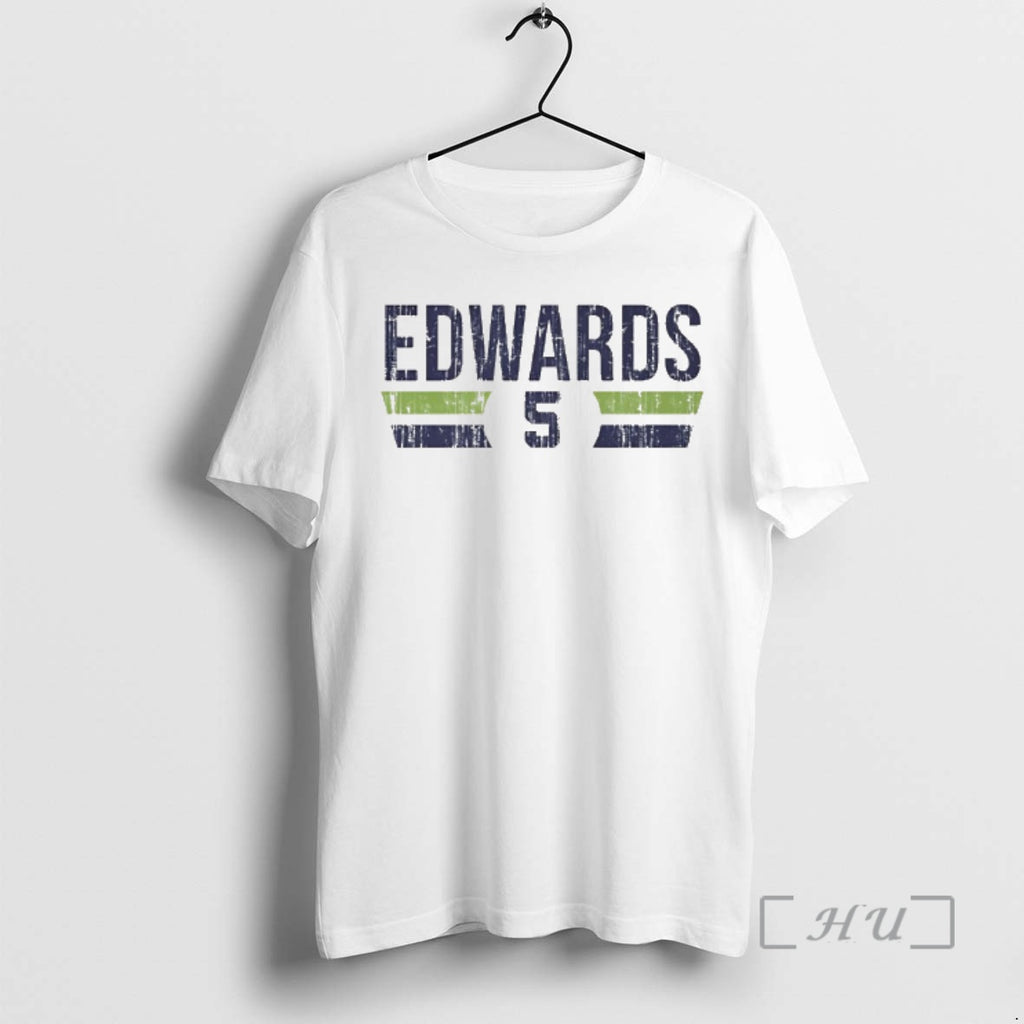 Officials Anthony Edwards 5 Minnesota Timberwolves Player Name And Number T-Shirts, Hoodie, Sweatshirt | PopFlextees.com