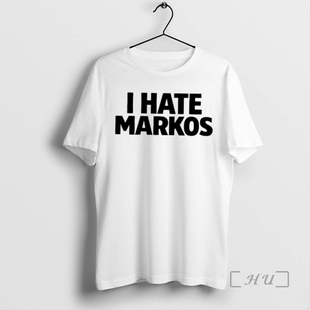 Officials Anthony Markos I Hate Markos T-Shirts, Hoodie, Sweatshirt | PopFlextees.com