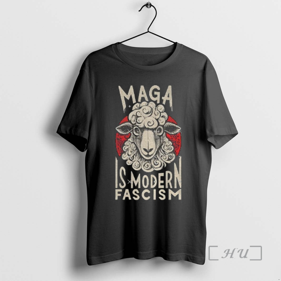Officials Anti Fascist Sheep Maga Is Modern Fascism T-Shirts, Hoodie, Sweatshirt | PopFlextees.com