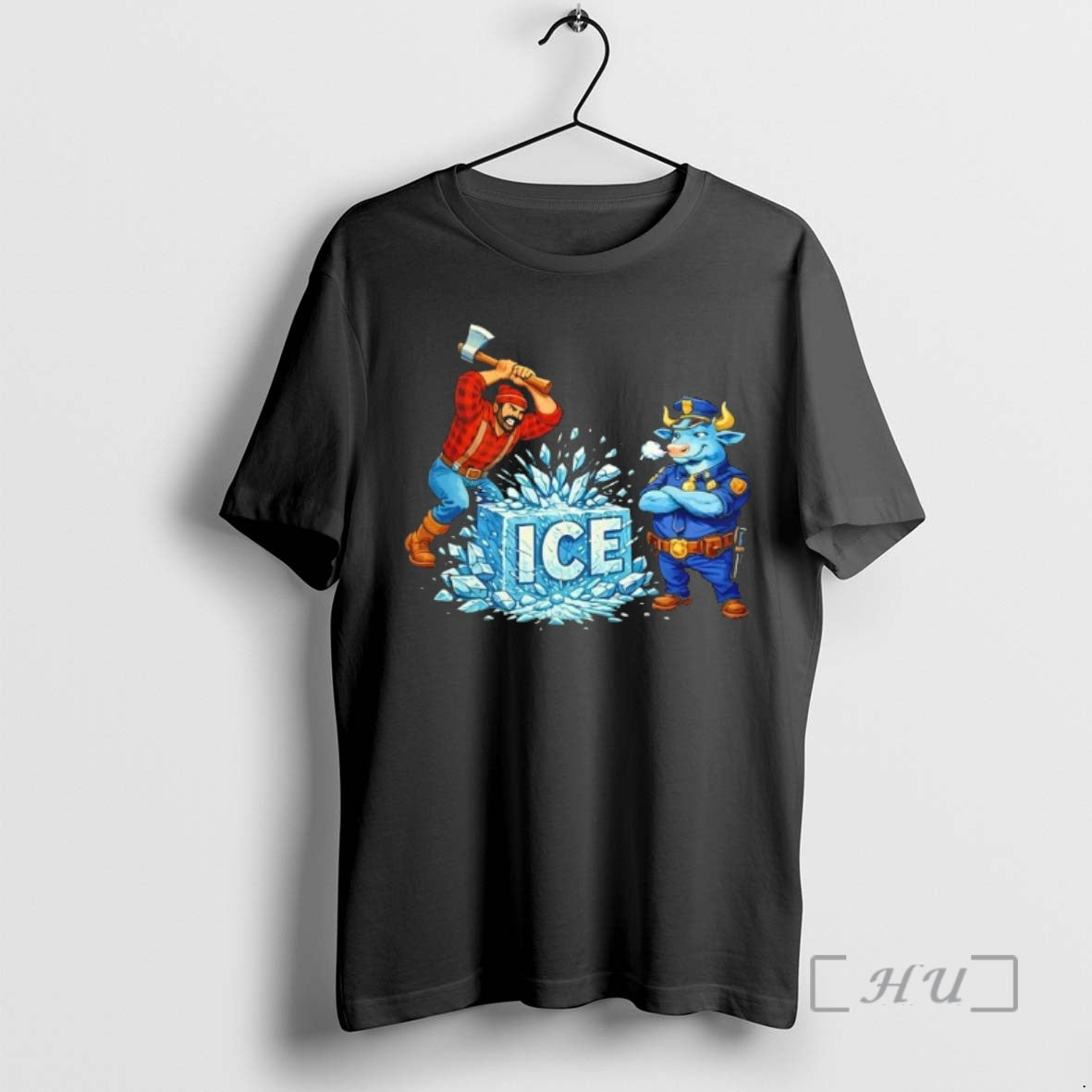 Officials Anti Ice Cartoon Graphic T-Shirts, Hoodie, Sweatshirt | PopFlextees.com