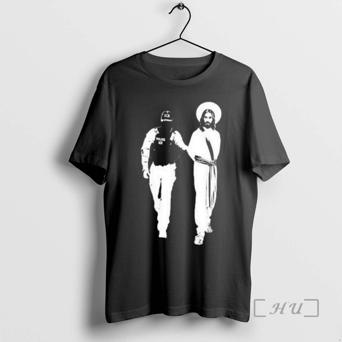 Officials Anti Ice Jesus Arrested Parody T-Shirts, Hoodie, Sweatshirt | PopFlextees.com