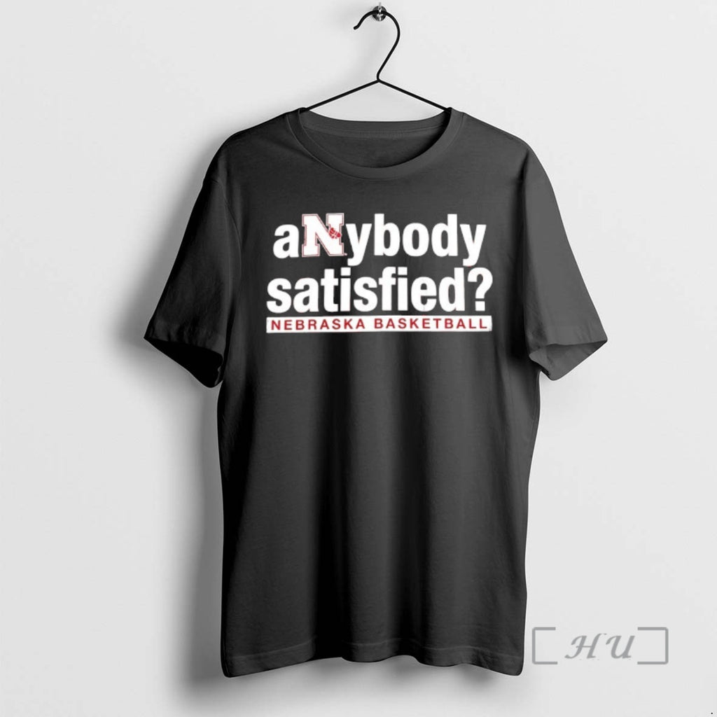 Officials Anybody Satisfied Nebraska Cornhuskers Basketball T-Shirts, Hoodie, Sweatshirt | PopFlextees.com