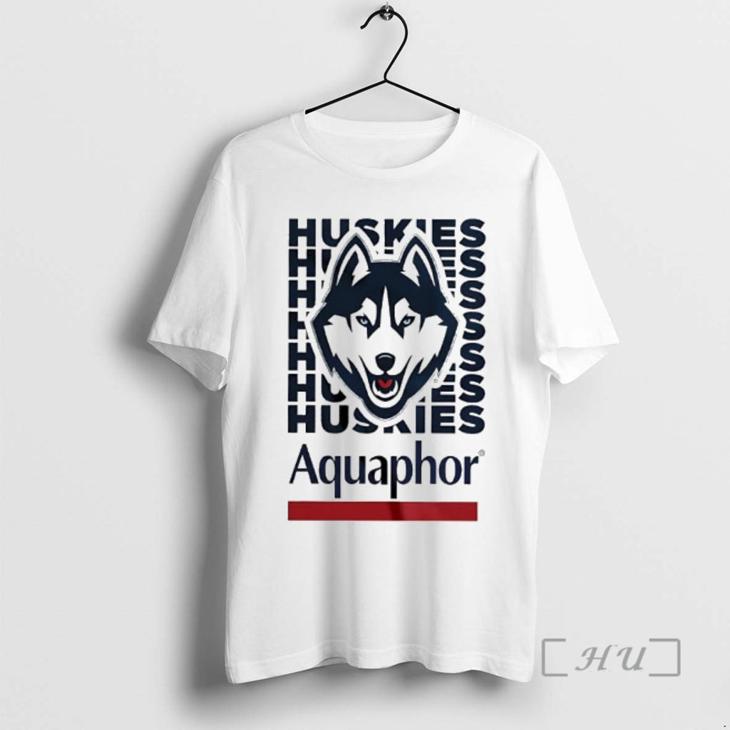 Officials Aquaphor Uconn Huskies Basketball Logo T-Shirts, Hoodie, Sweatshirt