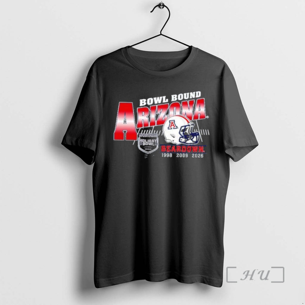 Officials Arizona Wildcats 2026 Trust Will Holiday Bowl Beardown T-Shirts, Hoodie, Sweatshirt | PopFlextees.com