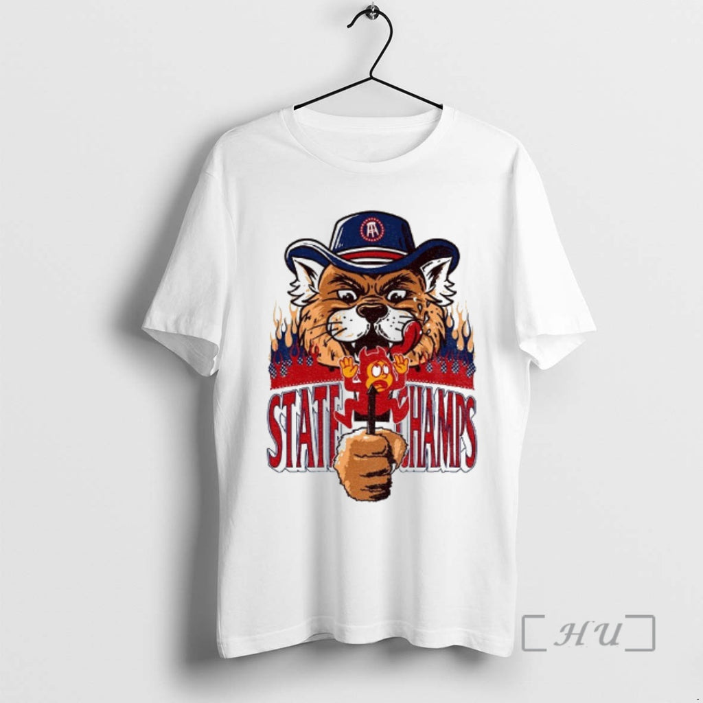 Officials Arizona Wildcats Arizona State Sun Devils State Champs Mascot T-Shirts, Hoodie, Sweatshirt | PopFlextees.com