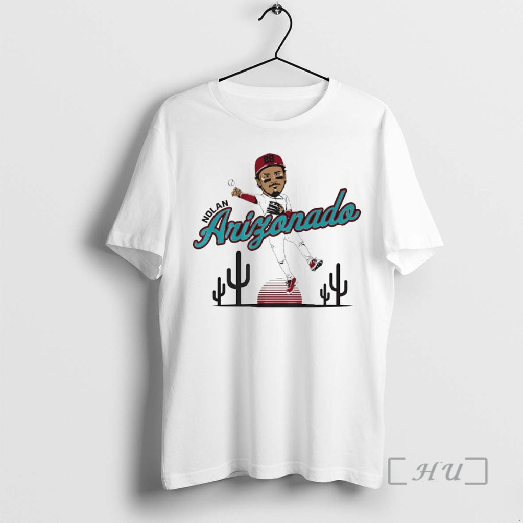 Officials Arizonado Nolan Arenado Arizona Diamondbacks Caricature Circle T-Shirts, Hoodie, Sweatshirt | PopFlextees.com