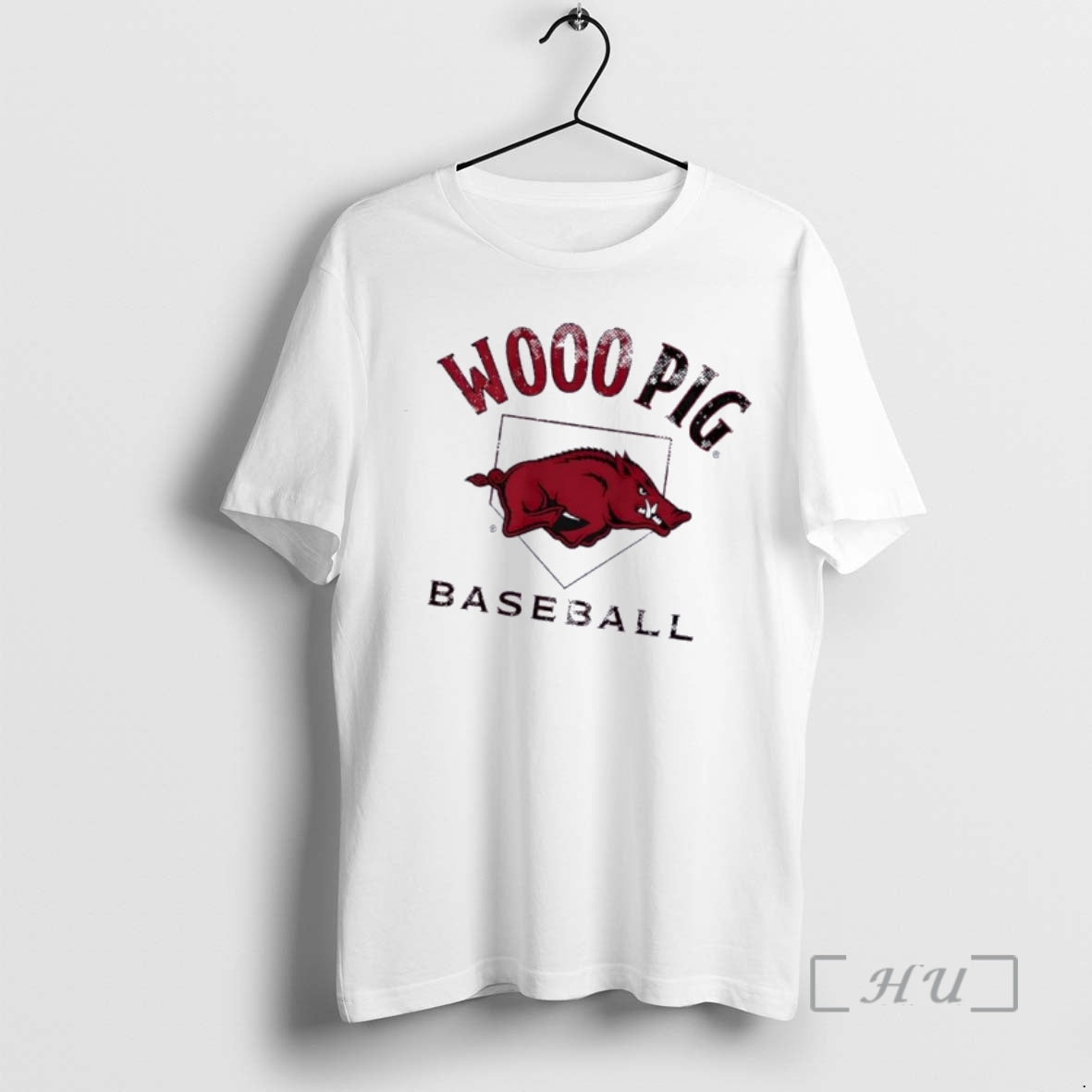 Officials Arkansas Baseball Wooo Pig Home Plate T-Shirts, Hoodie, Sweatshirt | PopFlextees.com