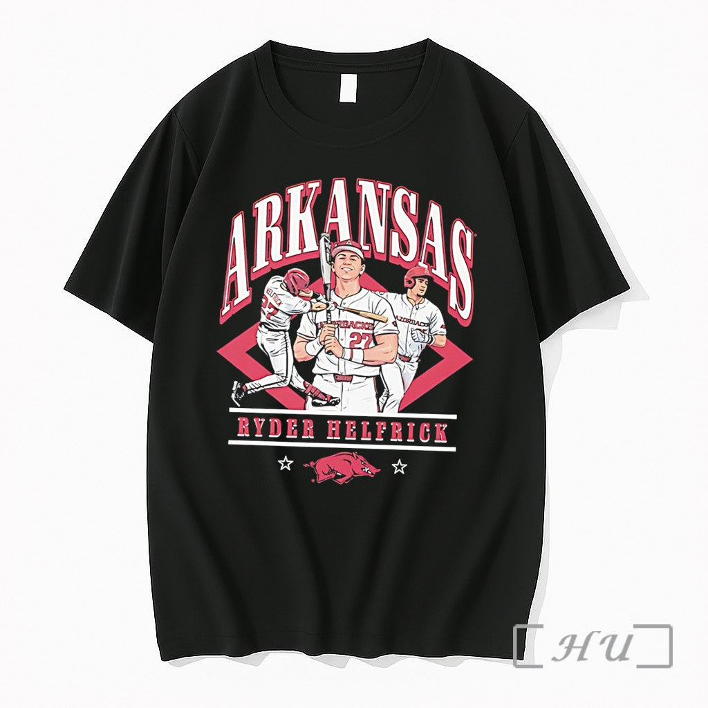 Officials Arkansas Razorbacks Ryder Helfrick Vintage Tee