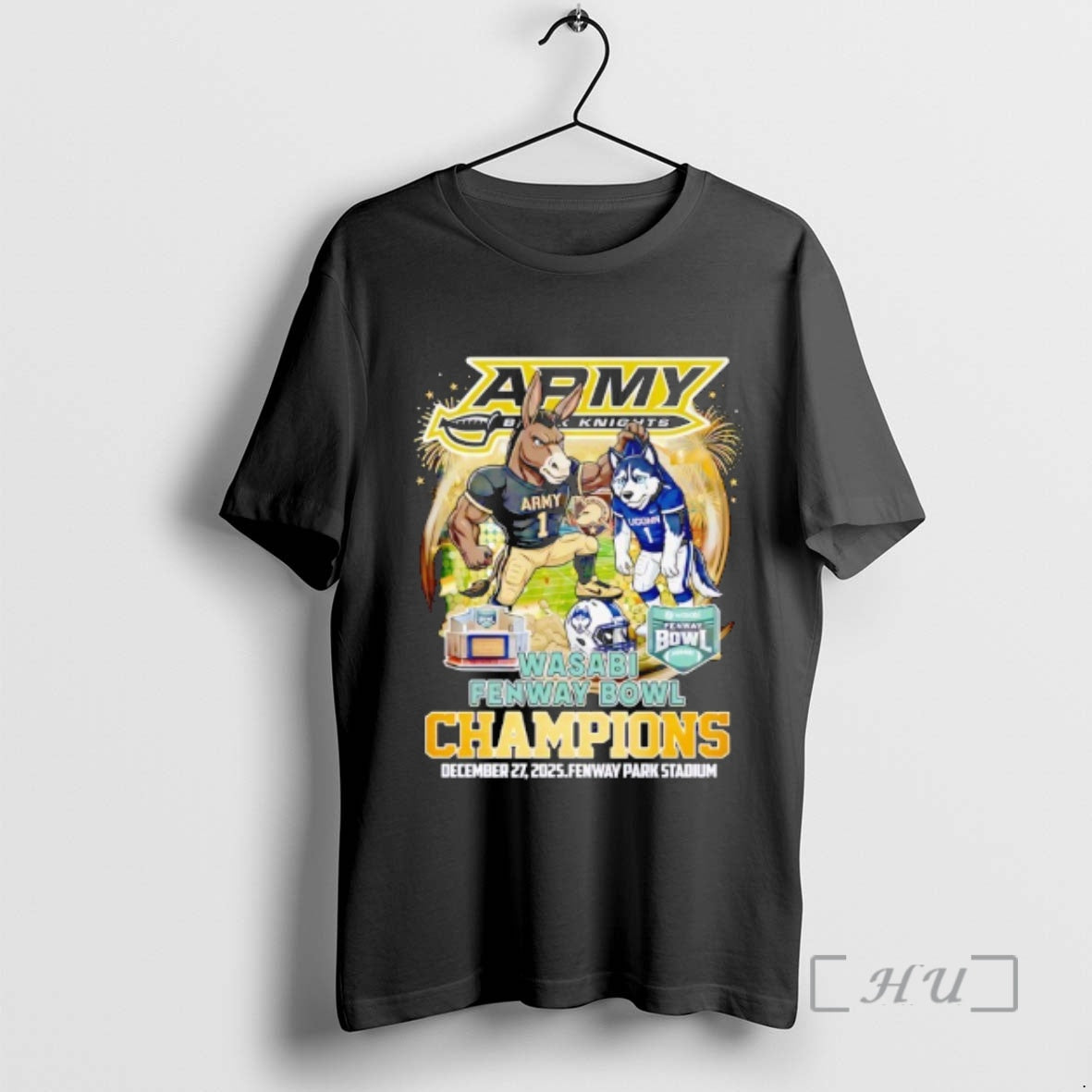 Officials Army Black Knight 2025 Wasabi Fenway Bowl Champions Vintage T-Shirts, Hoodie, Sweatshirt | PopFlextees.com