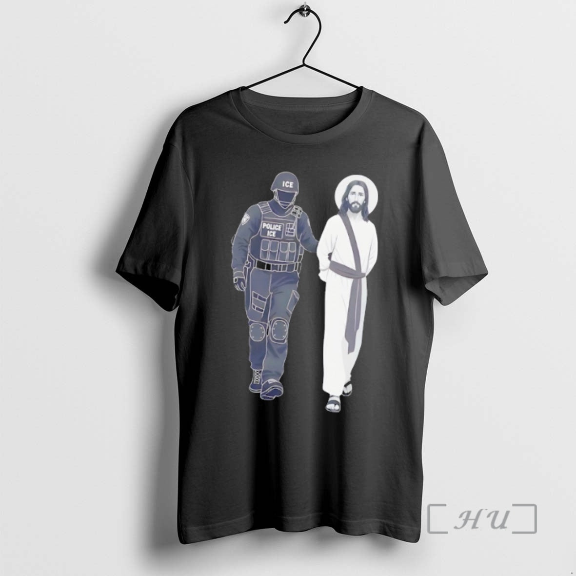 Officials Arresting Jesus By Police Ice T-Shirts, Hoodie, Sweatshirt | PopFlextees.com