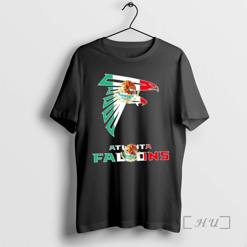 Officials Atlanta Falcons Football X Mexican Flag T-Shirts, Hoodie, Sweatshirt | PopFlextees.com
