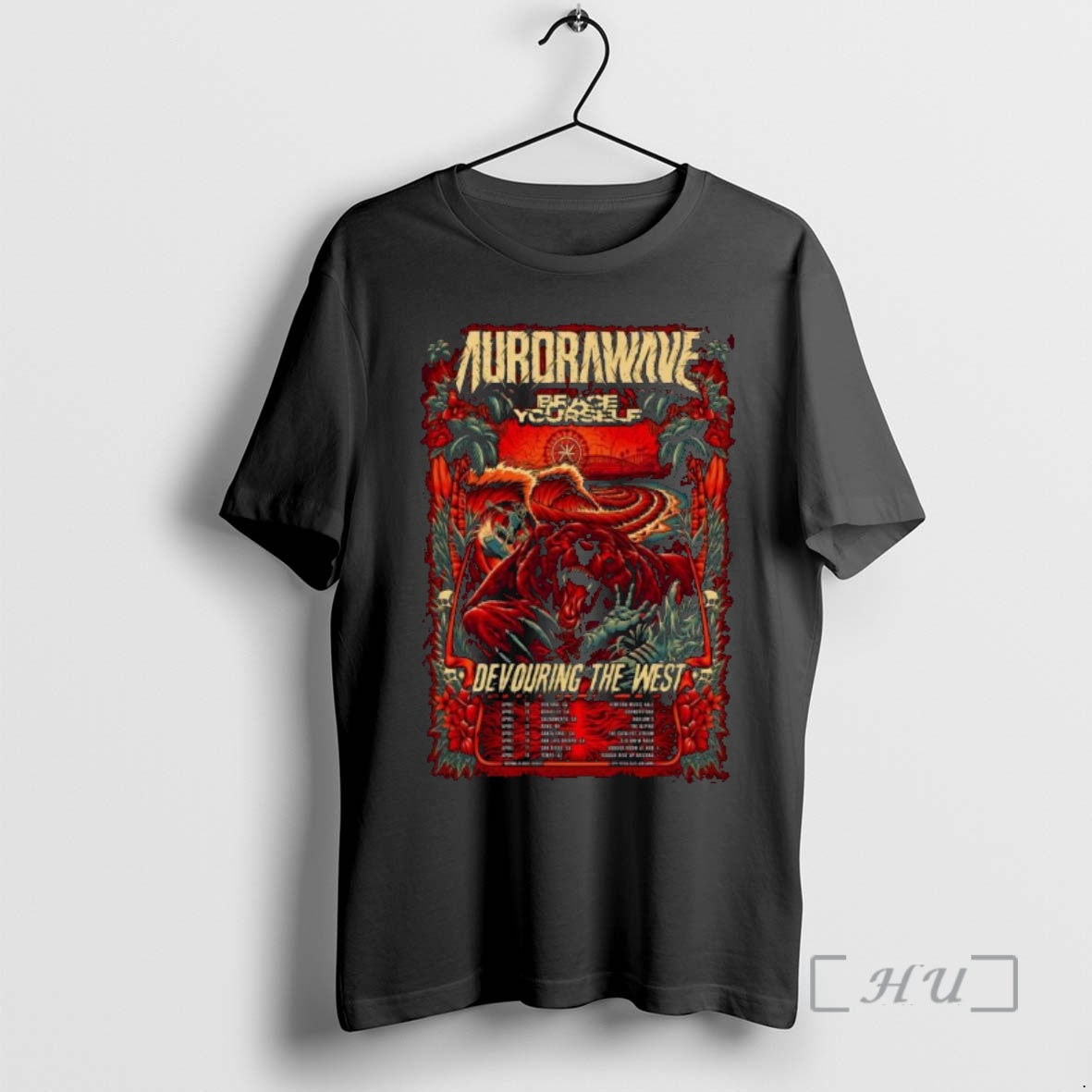 Officials Aurorawave Devouring The West Tour 26 T-Shirts, Hoodie, Sweatshirt | PopFlextees.com