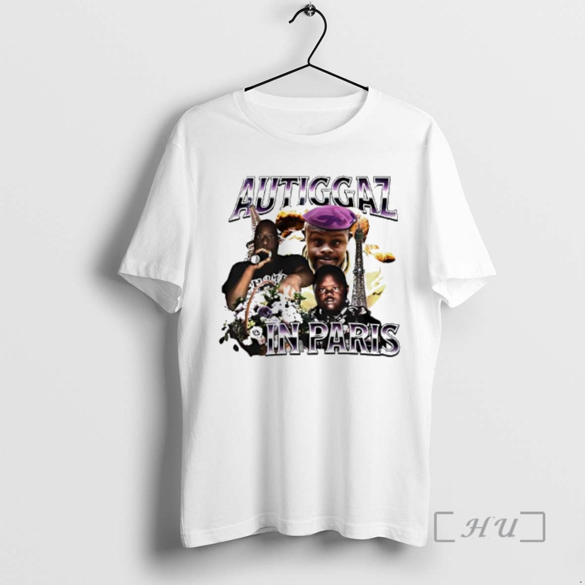Officials Autiggaz In Paris Human Graphic T-Shirts, Hoodie, Sweatshirt | PopFlextees.com