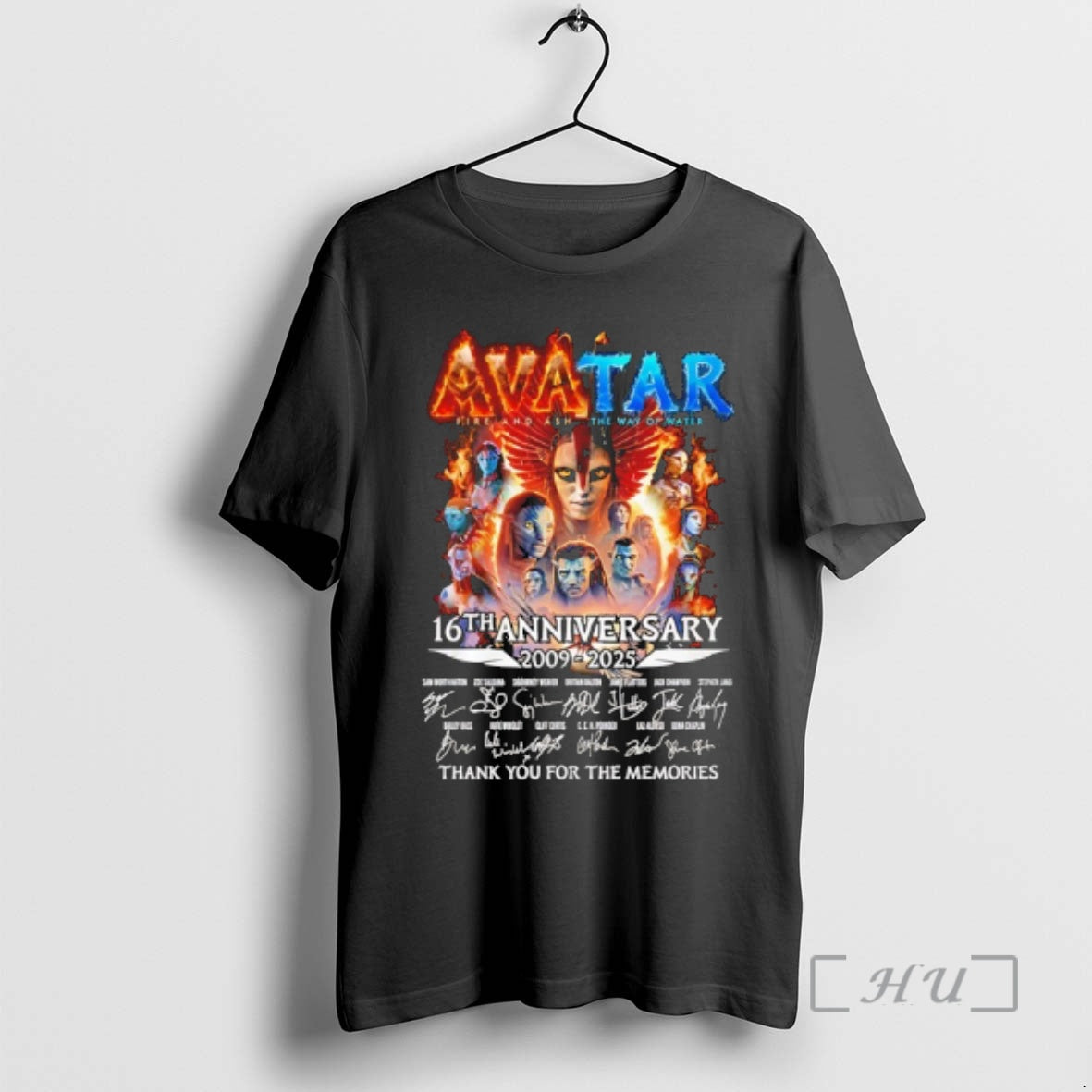 Officials Avatar Fire And Ash The Way Of Water 16th Anniversary 2009 2025 Thank You T-Shirts, Hoodie, Sweatshirt