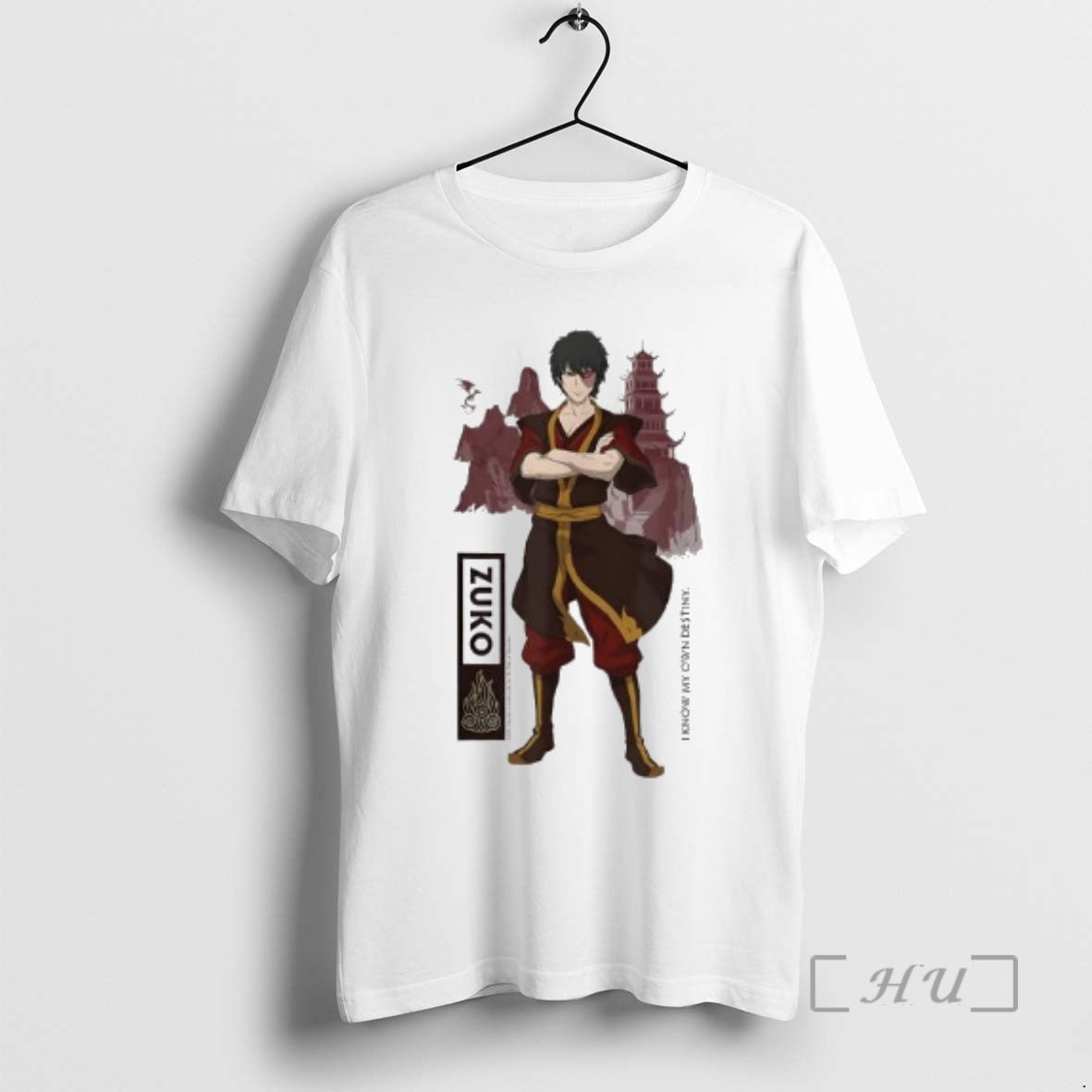 Officials Avatar Last Airbender Zuko Fire Destiny Quote T-Shirts, Hoodie, Sweatshirt