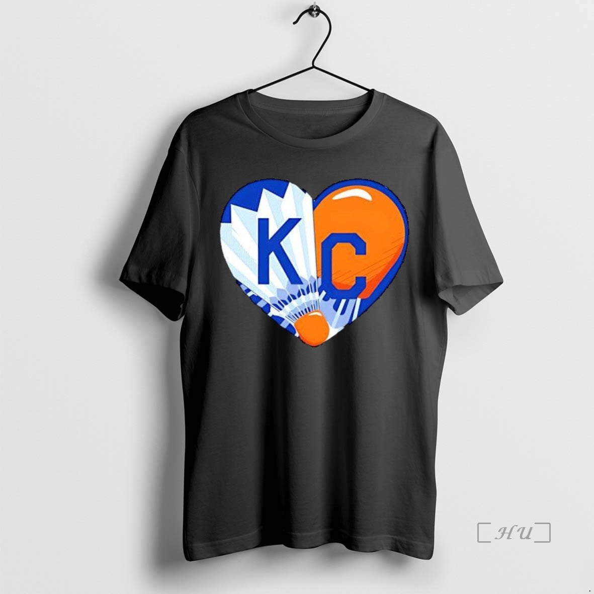 Officials Awesome Shuttlecock Kc Heart T-Shirts, Hoodie, Sweatshirt | PopFlextees.com