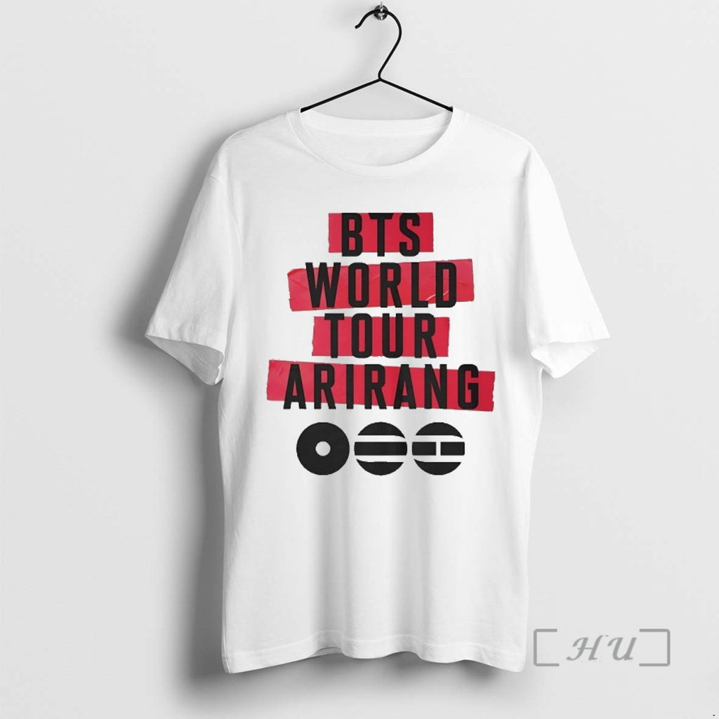 Officials Bts World Tour Arirang 2026 T-Shirts, Hoodie, Sweatshirt | PopFlextees.com