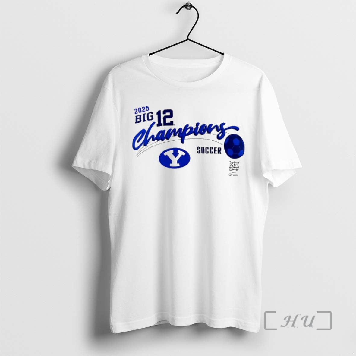 Officials Byu 2025 Big 12 Soccer Champions T-Shirts, Hoodie, Sweatshirt