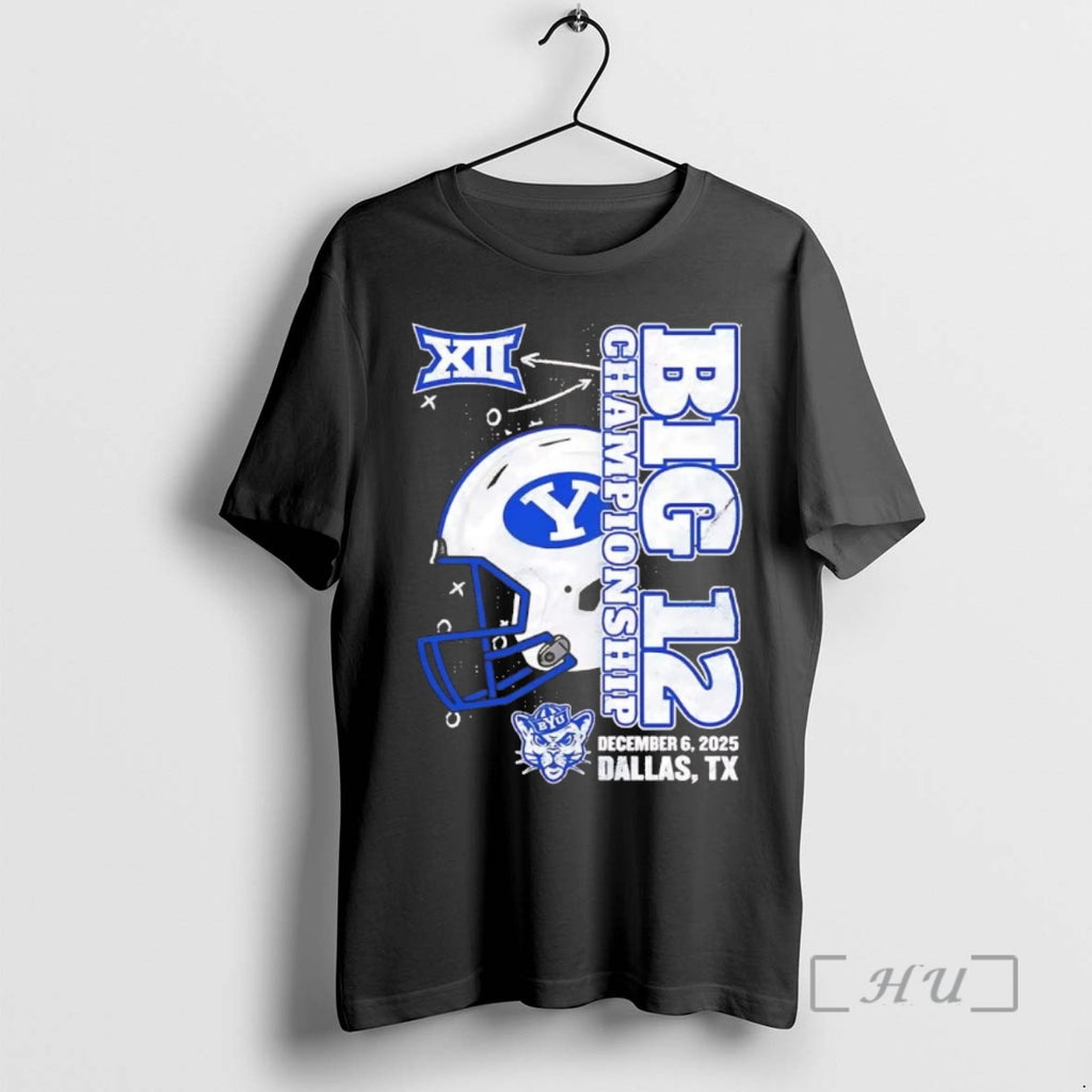 Officials Byu Cougars 2025 Big 12 Championship Christmas Chriast T-Shirts, Hoodie, Sweatshirt | PopFlextees.com